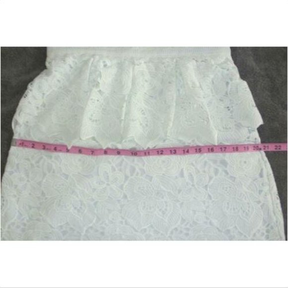 Ted Baker Nadiie Mint Lace Peplum Dress 6 - Picture 10 of 10